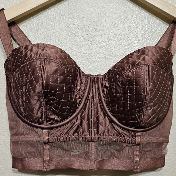 Victoria's Secret Sheer Mesh Bralette - Brown - Picture 4 of 11